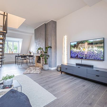 Fewo1846 - Moewensicht - Luxurioese Maisonettewohnung Mit 2 Schlafzimmern Und Hafenblick Flensburgo Esterno foto