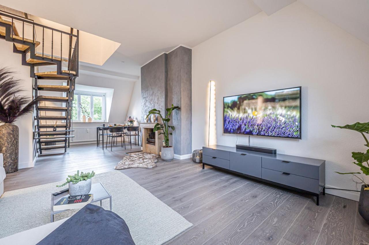 Fewo1846 - Moewensicht - Luxurioese Maisonettewohnung Mit 2 Schlafzimmern Und Hafenblick Flensburgo Esterno foto
